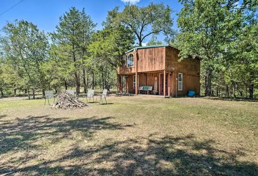 Peaceful  Black Fork Cabin 1    Fish On Site!