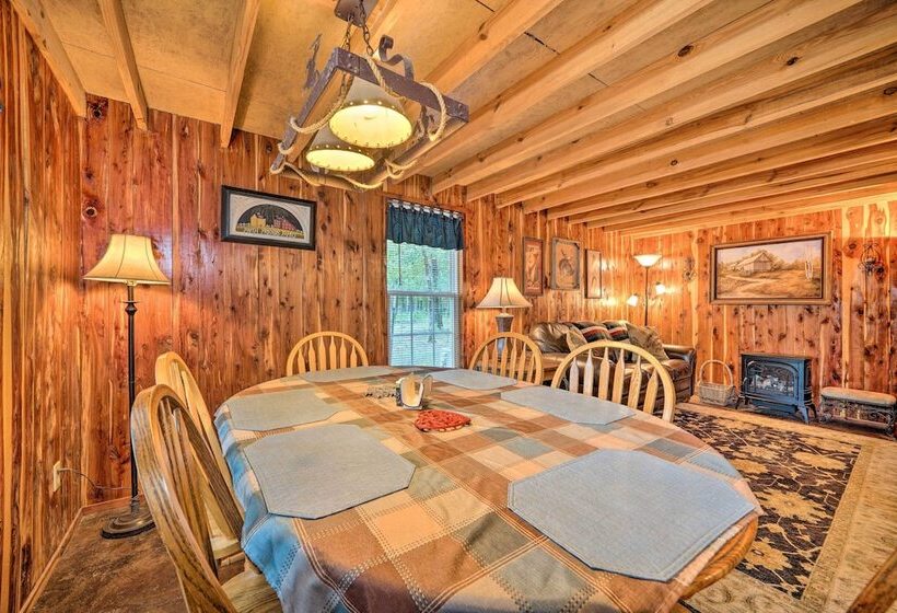 Peaceful Black Fork Cabin 1 Fish On Site!