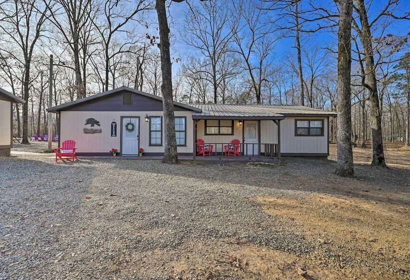 Pet Friendly Shady Oaks Broken Bow Gem W/ Patio!