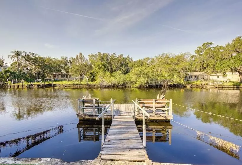 Riverfront Home W/ Putting Green & Boat Dock!