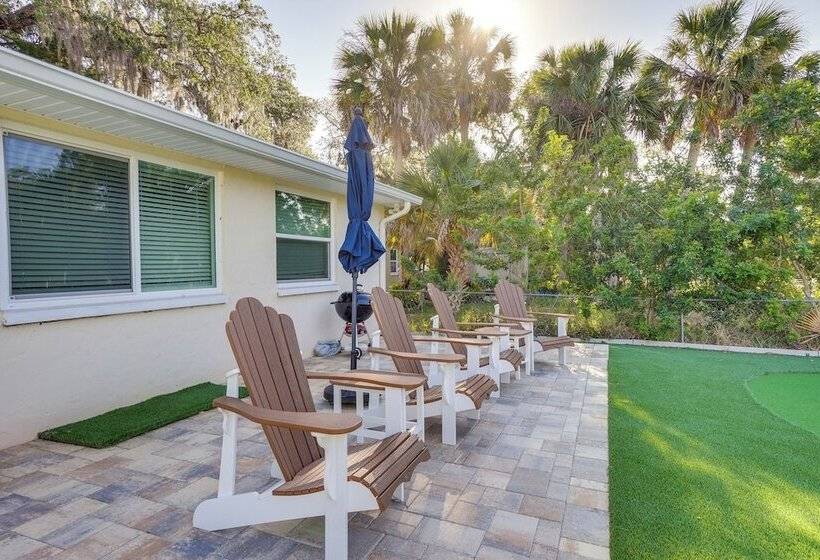 Riverfront Home W/ Putting Green & Boat Dock!