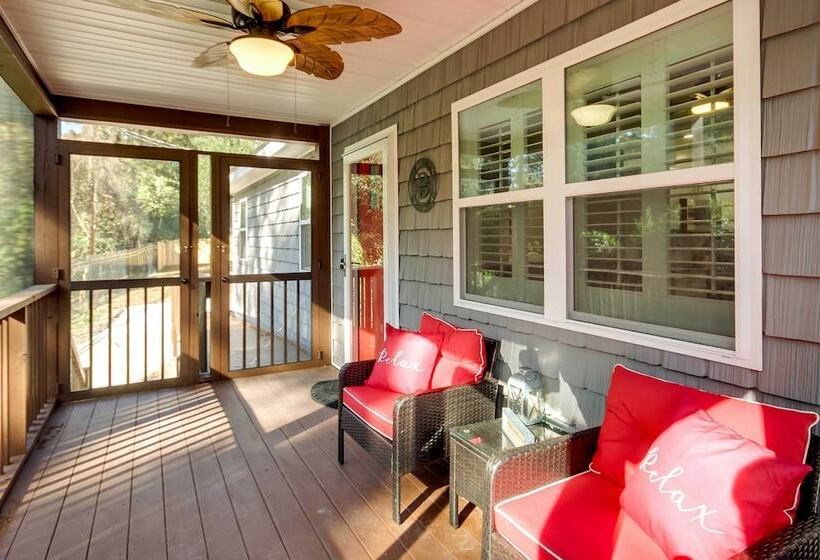 Step Free Home W/ Fire Pit 3 Miles To Usc!