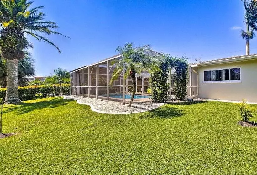 5 Mi To Beach: Canalfront Home In Cape Coral!