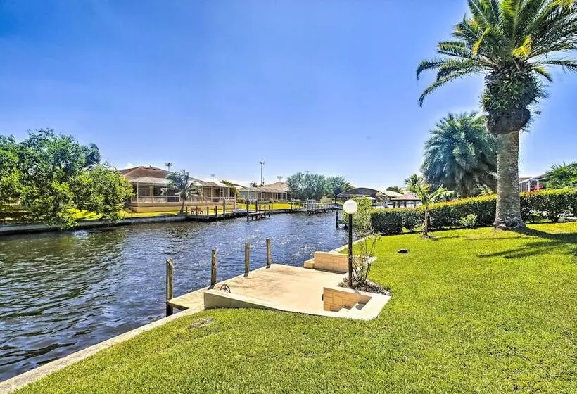 5 Mi To Beach: Canalfront Home In Cape Coral!