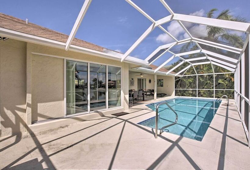 Canalfront Home W/ Private Saltwater Pool!