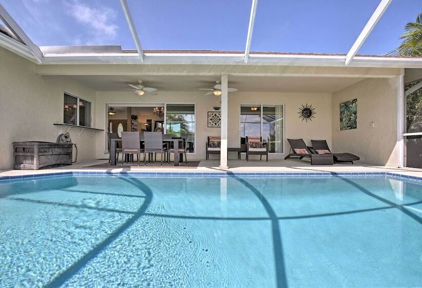 Canalfront Home W/ Private Saltwater Pool!
