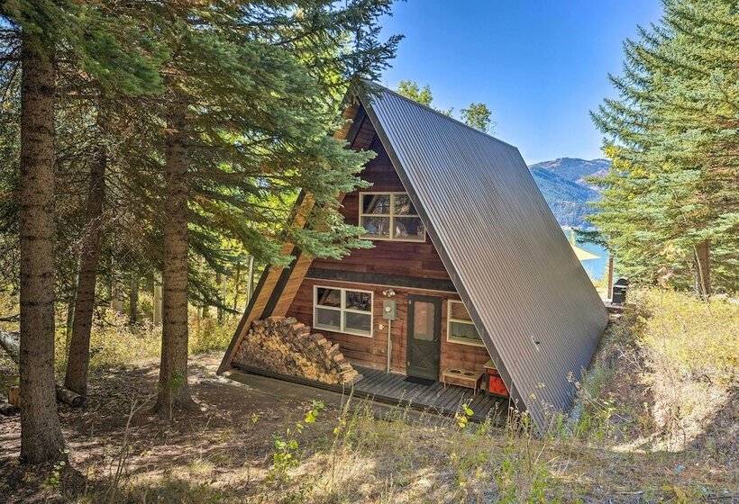 Irwin A Frame Cabin W/ Deck & Mountain Views!