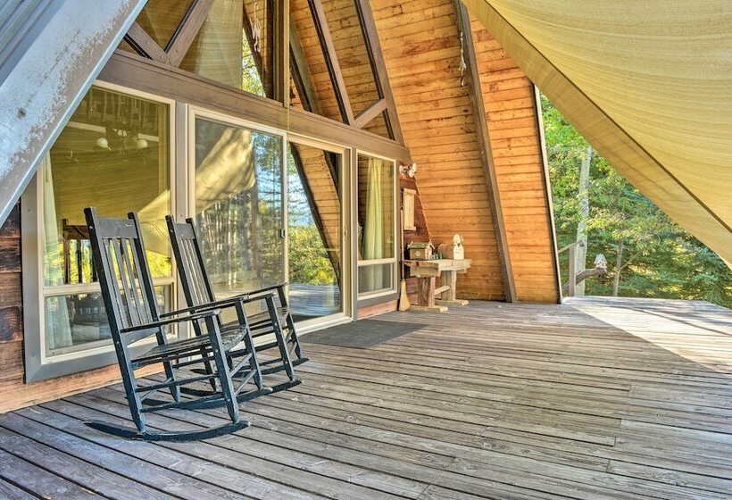 Irwin A Frame Cabin W/ Deck & Mountain Views!