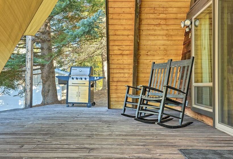 Irwin A Frame Cabin W/ Deck & Mountain Views!