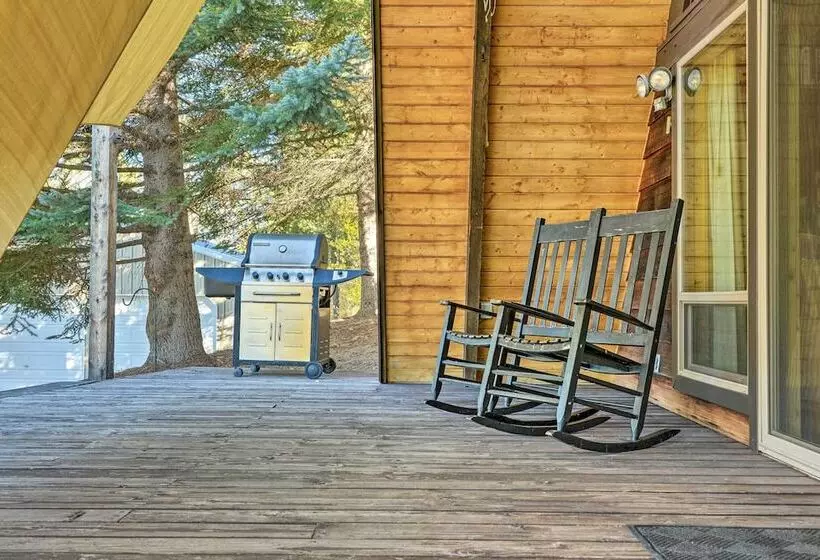 Irwin A Frame Cabin W/ Deck & Mountain Views!