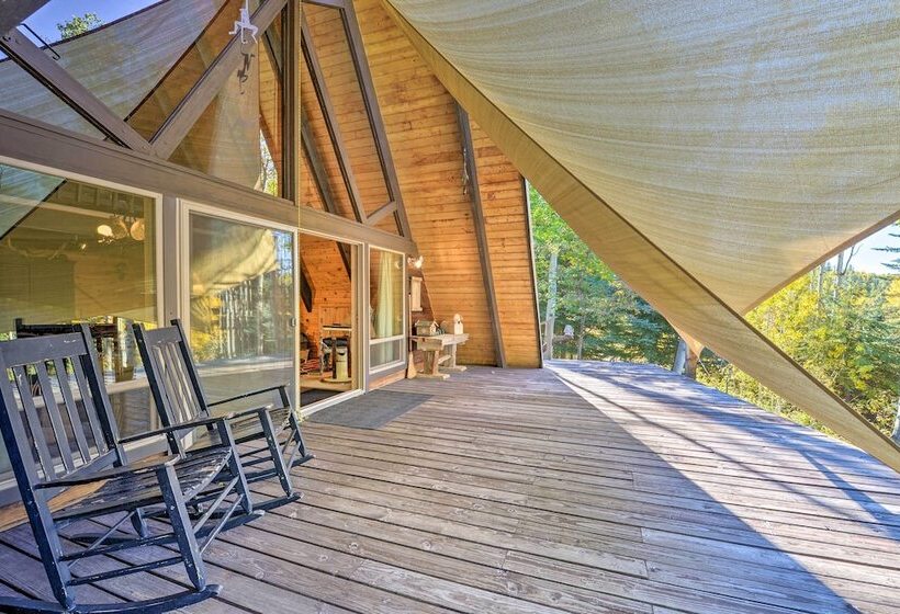 Irwin A Frame Cabin W/ Deck & Mountain Views!