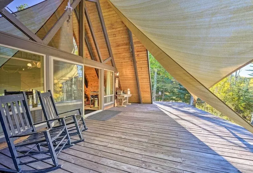 Irwin A Frame Cabin W/ Deck & Mountain Views!