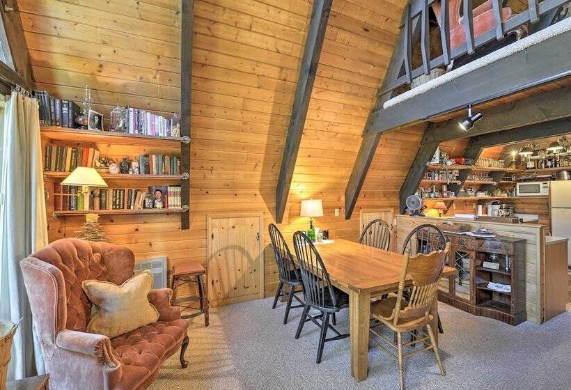 Irwin A Frame Cabin W/ Deck & Mountain Views!