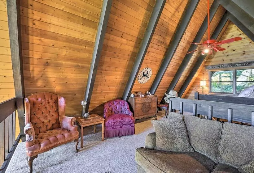 Irwin A Frame Cabin W/ Deck & Mountain Views!