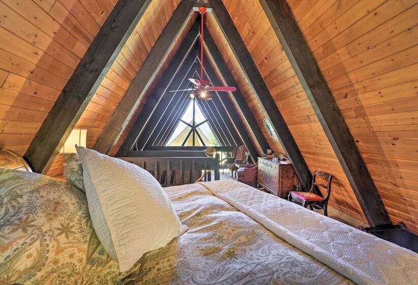 Irwin A Frame Cabin W/ Deck & Mountain Views!