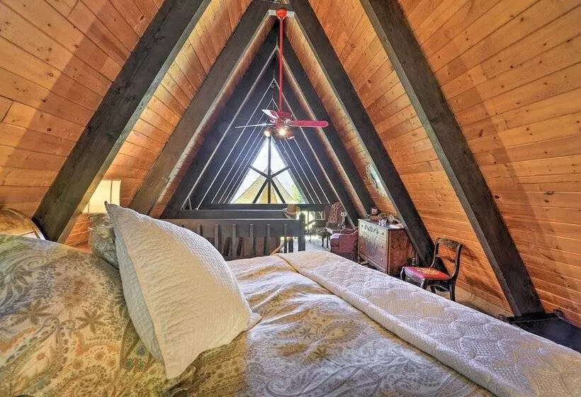 Irwin A Frame Cabin W/ Deck & Mountain Views!