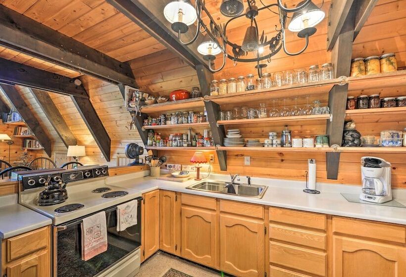 Irwin A Frame Cabin W/ Deck & Mountain Views!