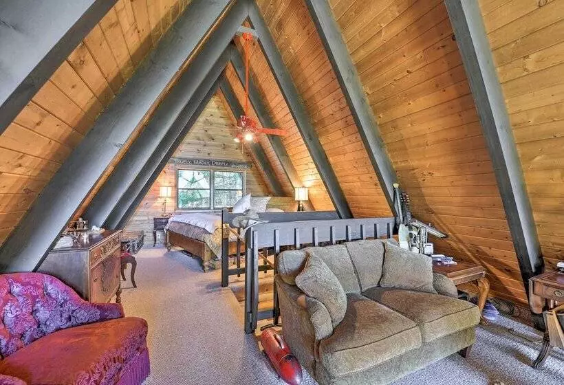 Irwin A Frame Cabin W/ Deck & Mountain Views!