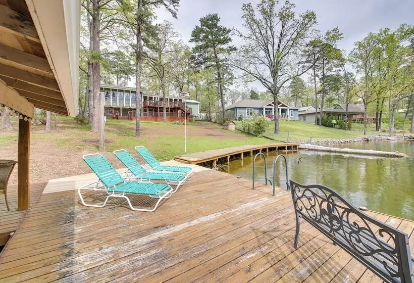 Cozy Lake Cabin W/ Dock In Hot Springs Nat L Park