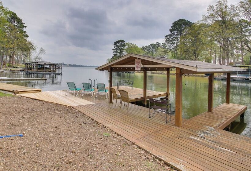 Cozy Lake Cabin W/ Dock In Hot Springs Nat L Park