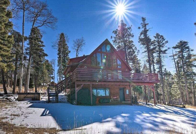 Angel Fire Retreat W/ Hot Tub ~ 5 Mi To Skiing
