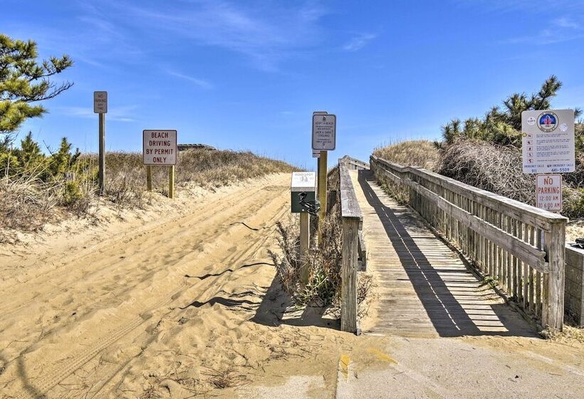 Nags Head Cottage: Screened Porch, Walk To Beach!