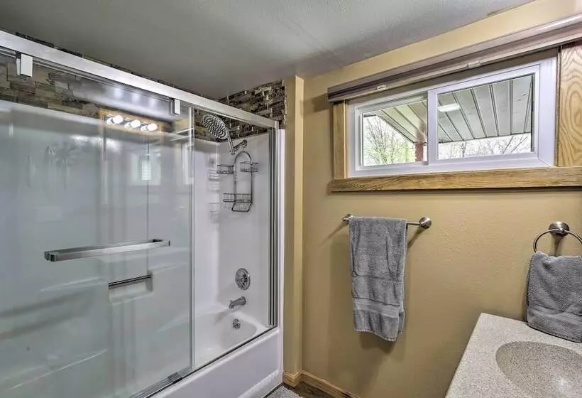 Big Fish Bay Hideaway    Rice Lake Home W/ Dock!