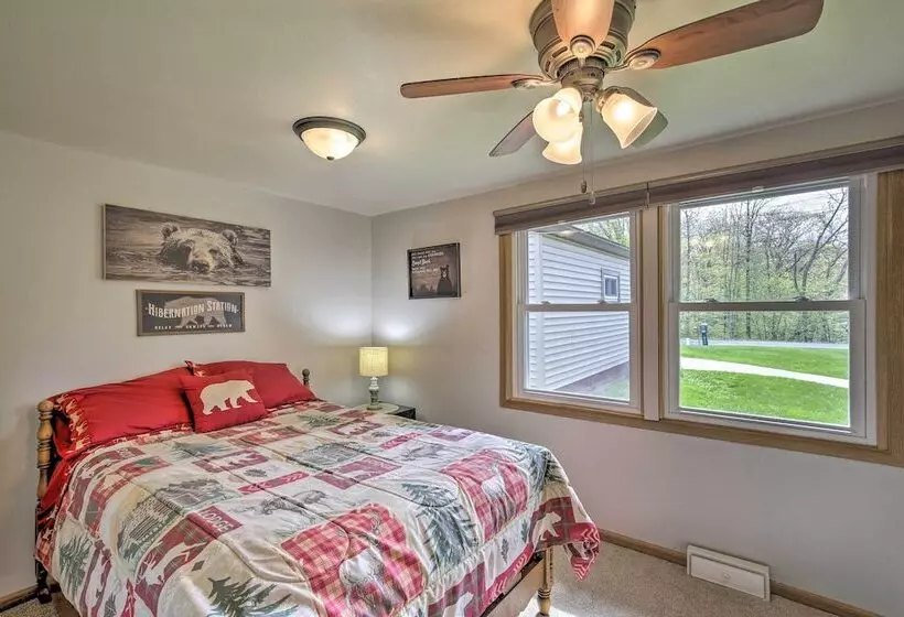 Big Fish Bay Hideaway    Rice Lake Home W/ Dock!