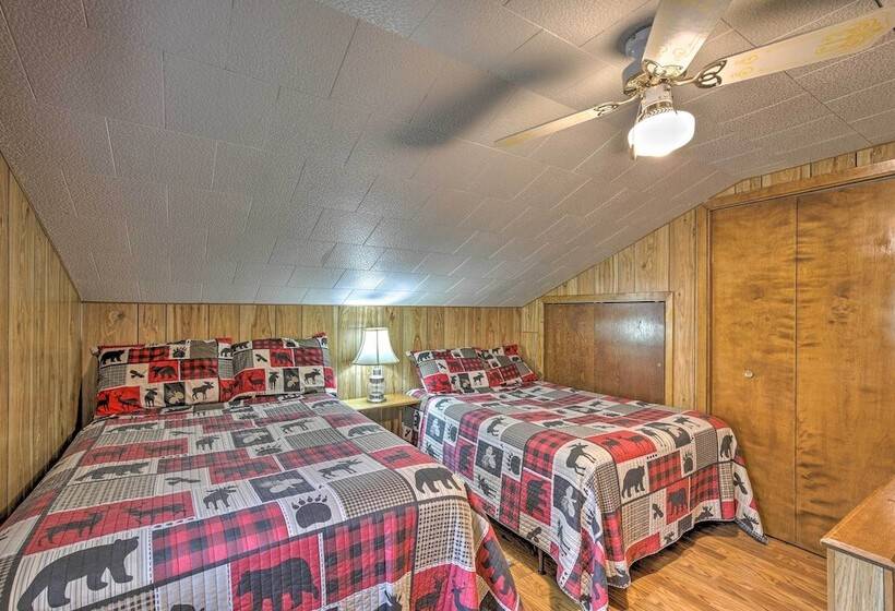 Big Fish Bay Hideaway    Rice Lake Home W/ Dock!