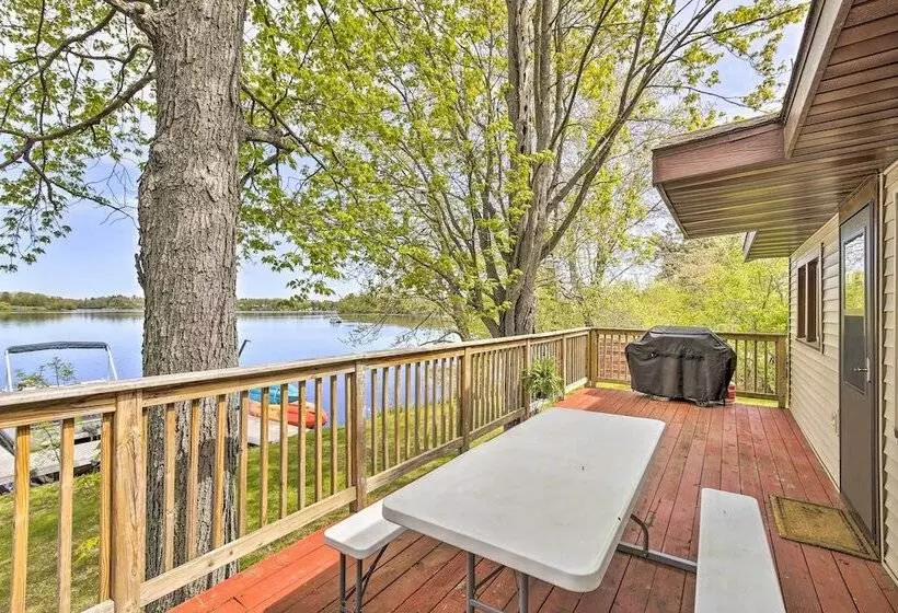 Big Fish Bay Hideaway    Rice Lake Home W/ Dock!