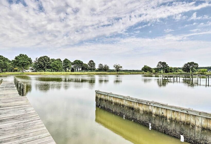 Pet Friendly Woodsy Gem: 1/4 Mi To Chesapeake Bay