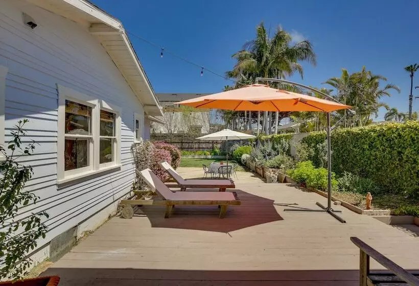 Beautiful South Oceanside Bungalow: 1 Mi To Beach!