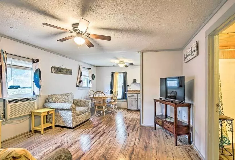 Cabana Luna  Cabin W/ Deck, Swing & Fire Pit!