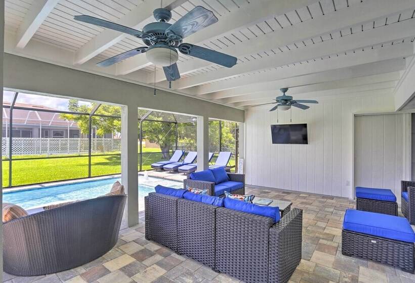 Cape Coral Home W/ Spacious Patio & Private Pool!