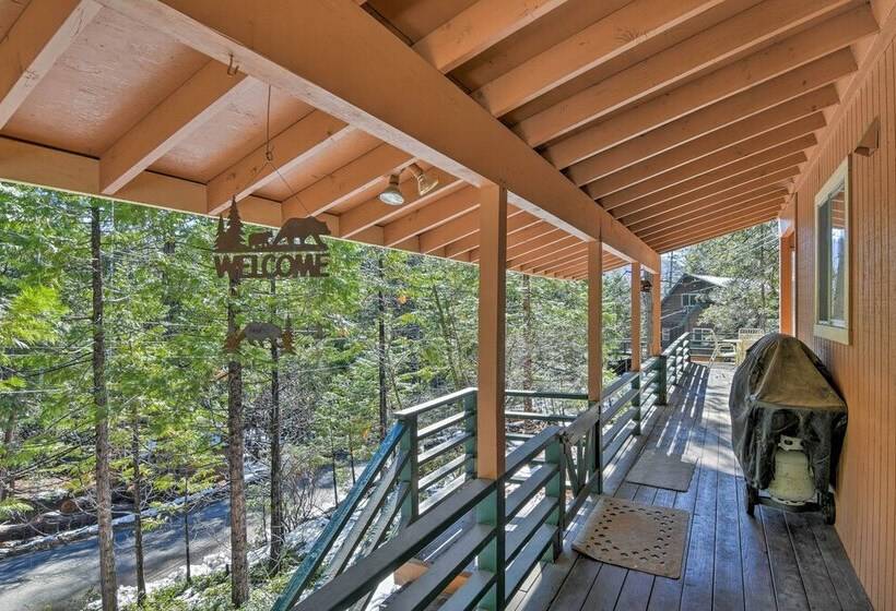 Cozy Mi Wuk Village Cabin W/ Porch Near Stanislaus