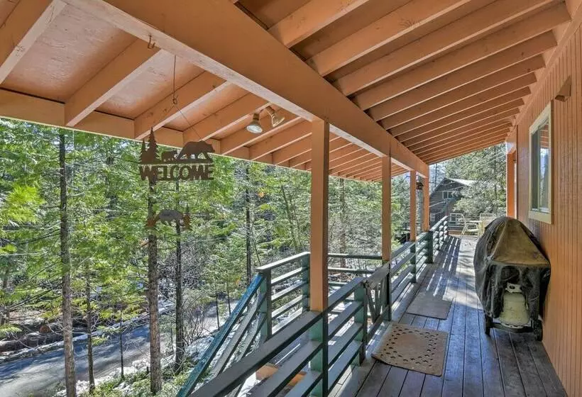 Cozy Mi Wuk Village Cabin W/ Porch Near Stanislaus