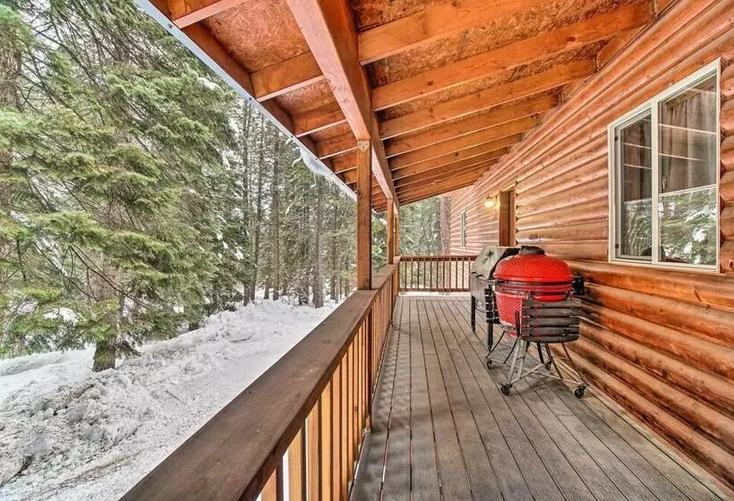 Garden Valley Cabin W/ Loft & Large Deck!