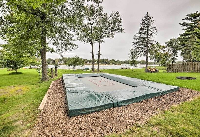 Homey Lakefront Escape W/ Boat Dock, Fire Pit