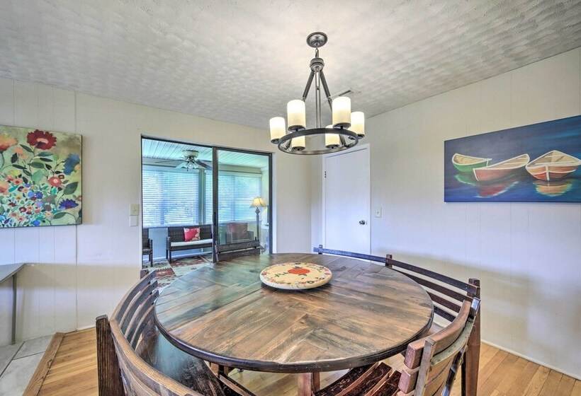 Pet Friendly Waterfront Hayesville Cottage!