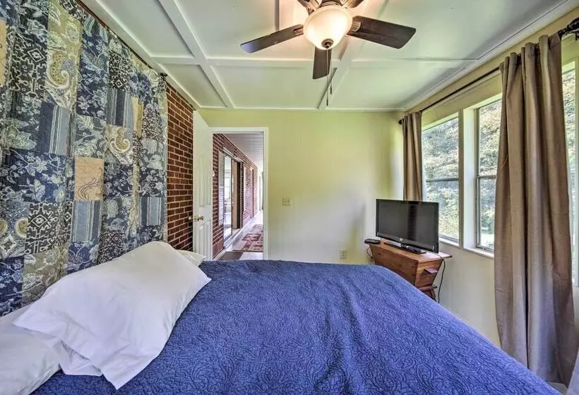 Pet Friendly Waterfront Hayesville Cottage!