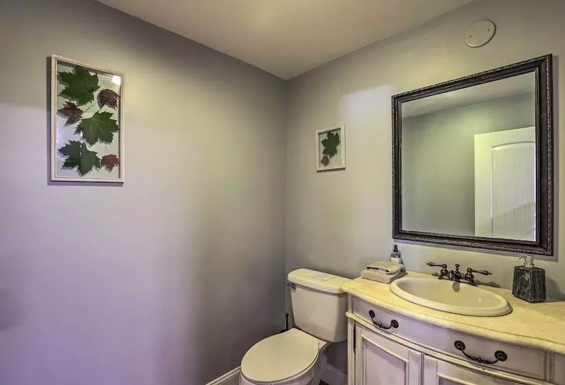 Game Room, Theater + Deck: Burnsville Cabin!