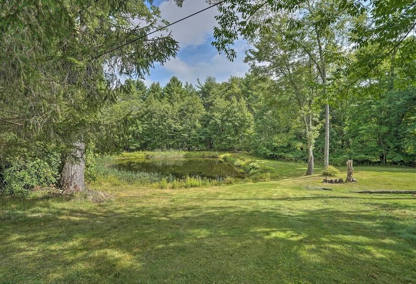 Rustic Unadilla Cottage On 15 Acres W/ Pond!
