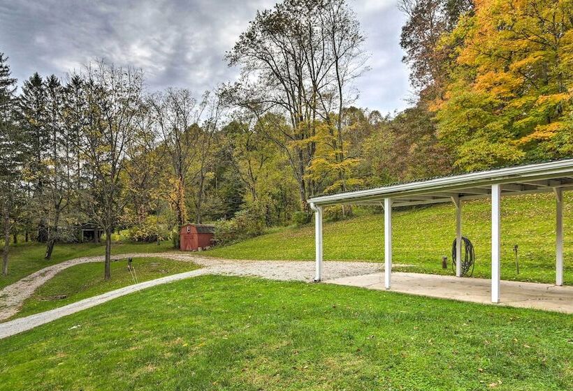 Sugar Grove Escape W/ Hot Tub & Remote Workspace!