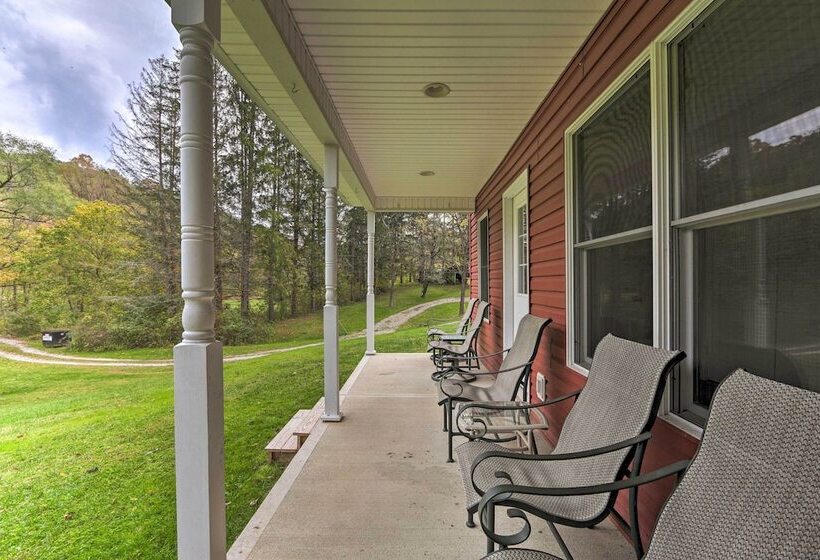 Sugar Grove Escape W/ Hot Tub & Remote Workspace!