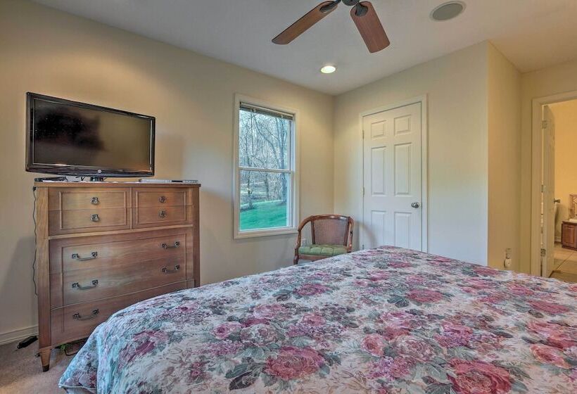 Sugar Grove Escape W/ Hot Tub & Remote Workspace!