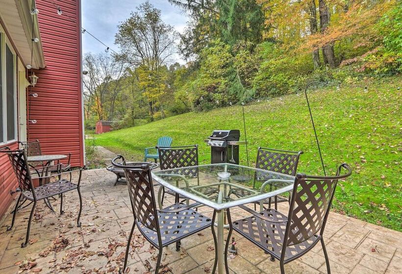 Sugar Grove Escape W/ Hot Tub & Remote Workspace!