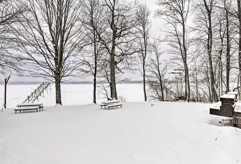 Tranquil Marenisco Cabin On Lake Gogebic!