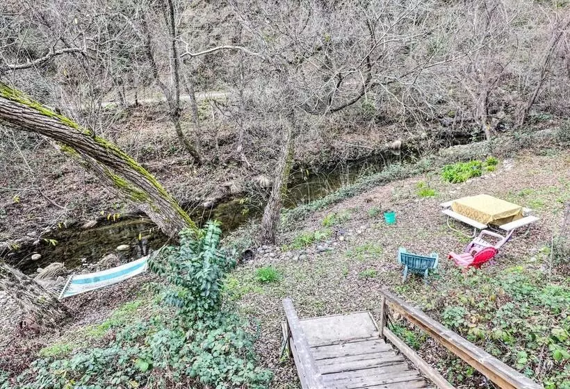 Wine Country Retreat At Private Creekside House!