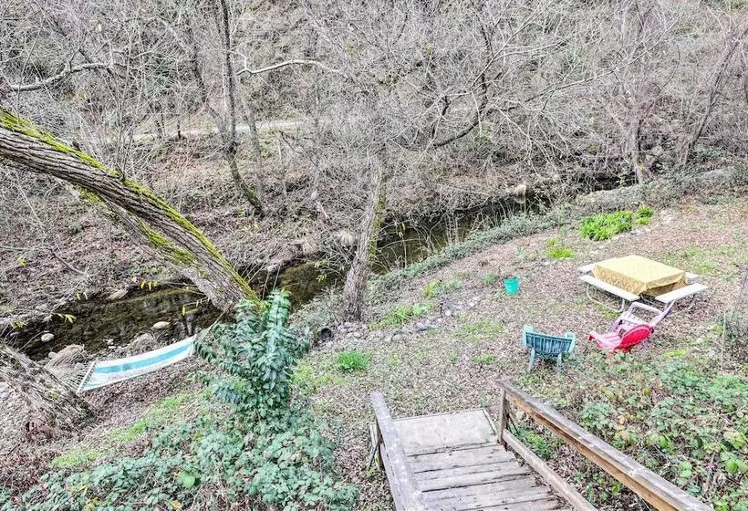 Wine Country Retreat At Private Creekside House!