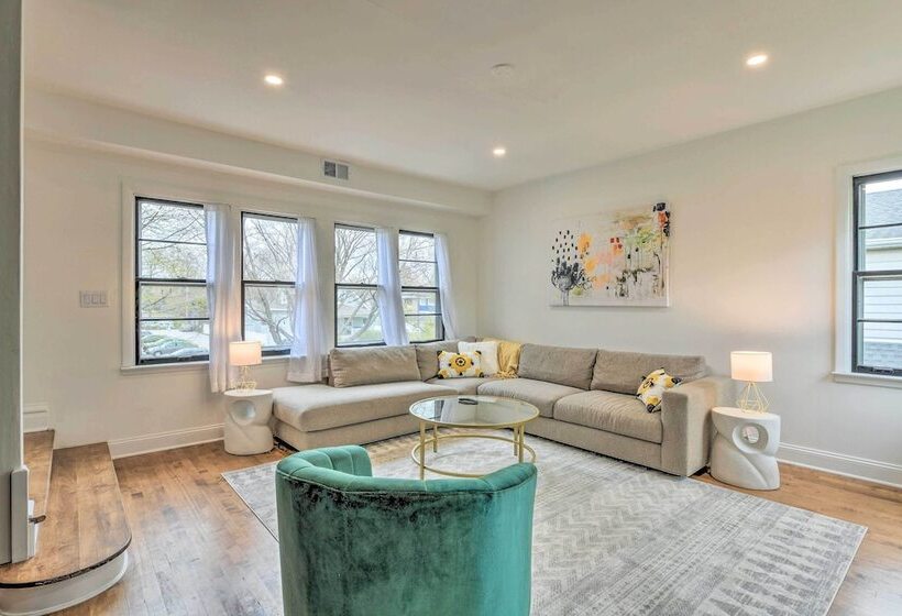 Oak Park Home W/ Fire Pit 5 Mi To Garfield Park!